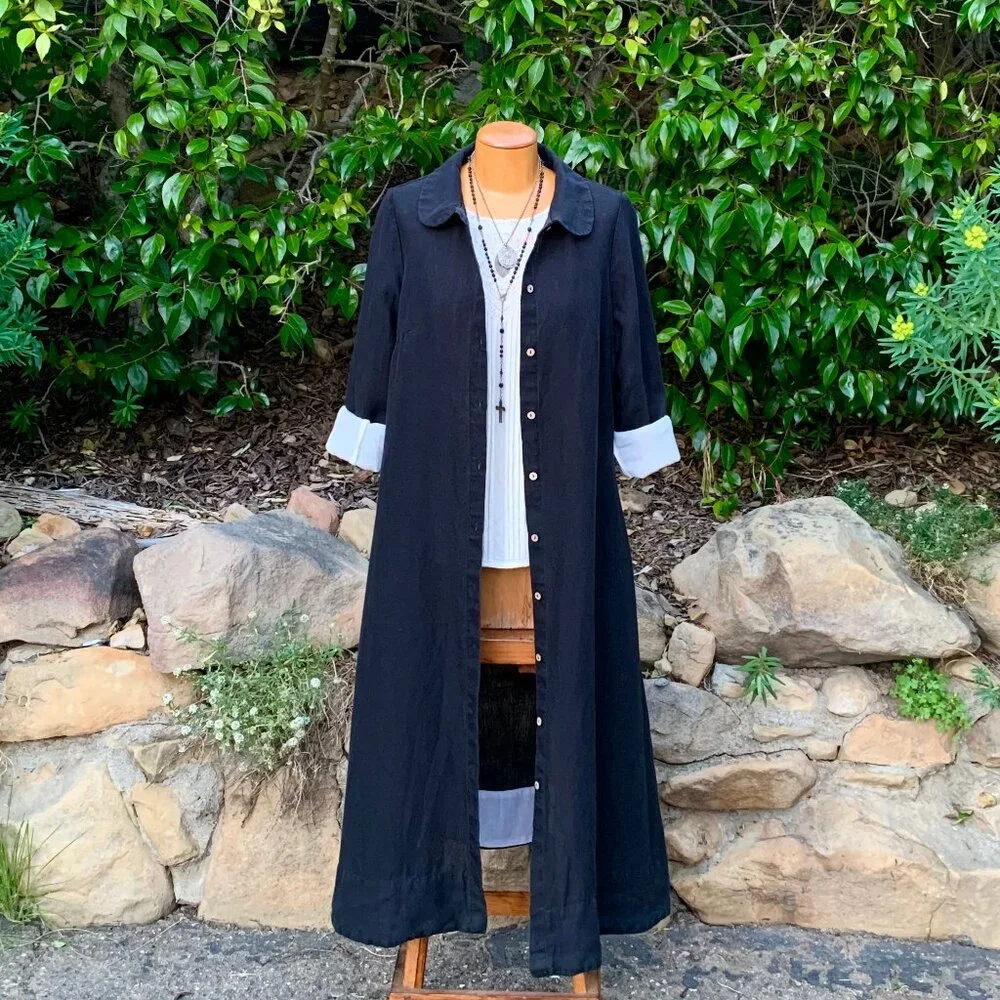 Son de Flor Peter Pan Collar Cardigan Dress - Picture 12 of 13